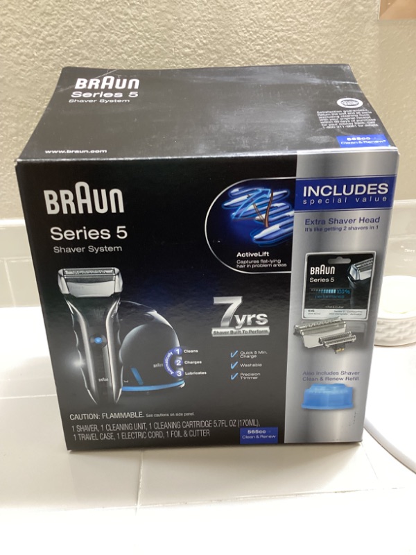 Photo 1 of BRAUN SERIES 5 SHAVER SYSTEM