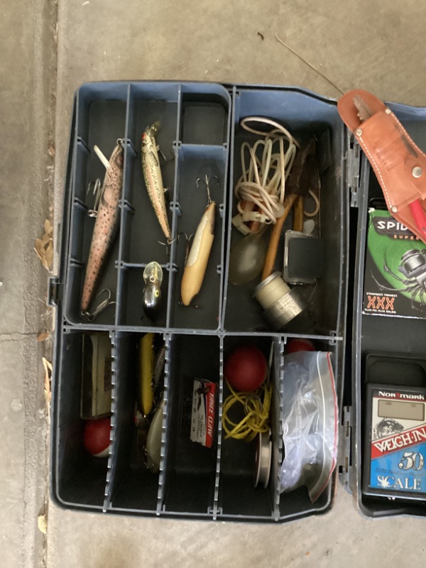 Photo 6 of FISHING TACKLE BOX W/ EXTRAS