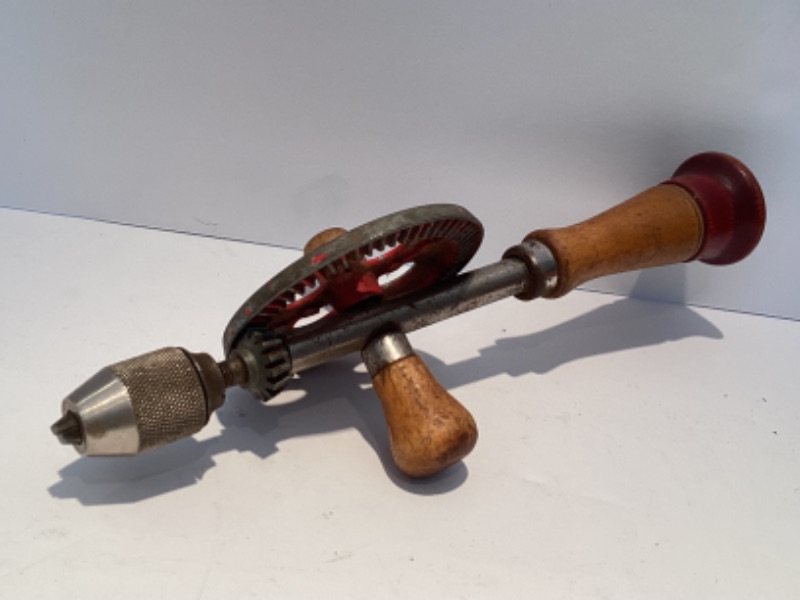 Photo 2 of ANTIQUE EGG BEATER HAND DRILL