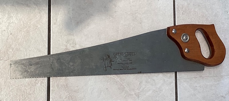 Photo 1 of ANTIQUE GREAT STATES SAW