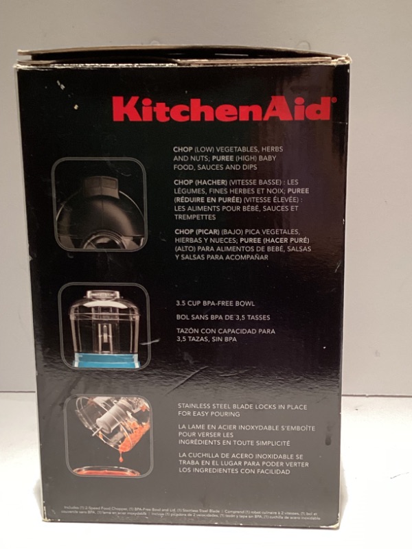 Photo 3 of KITCHEN AID FOOD CHOPPER 3.5 CUPS