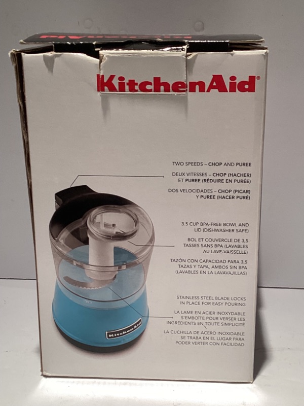 Photo 2 of KITCHEN AID FOOD CHOPPER 3.5 CUPS
