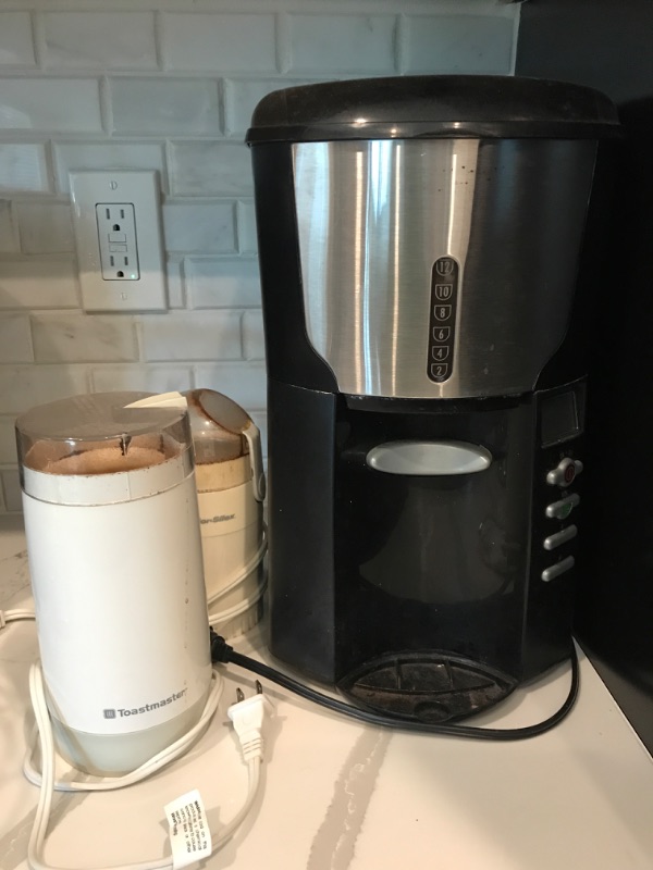 Photo 1 of COFFEE MAKER & 2 COFFEE GRINDERS