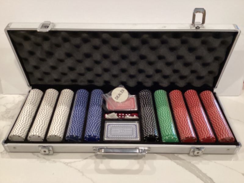 Photo 1 of BRAND NEW POKER SET IN CASE