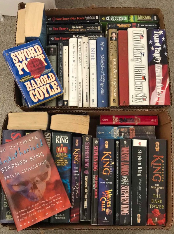 Photo 1 of COLLECTION OF STEPHEN KING BOOKS & MORE 