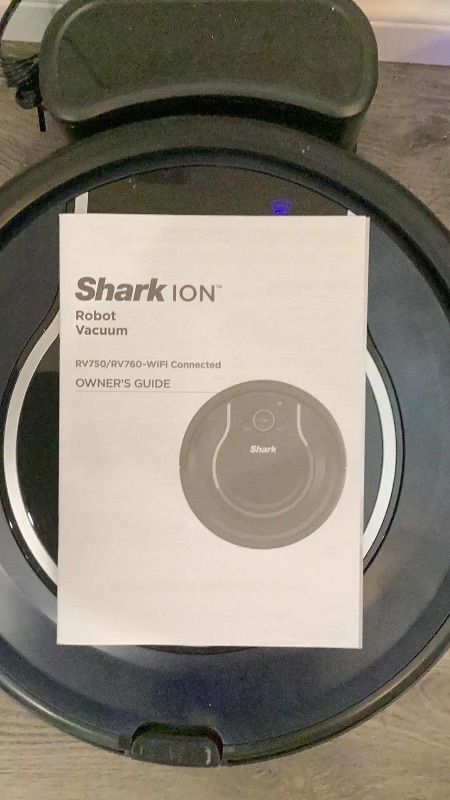 Photo 5 of SHARK ION ROBOT VACUUM CLEANER- CLEANS MULTIPLE SURFACES WORKS WITH ALEXA AND WI-FI - LIKE NEW 