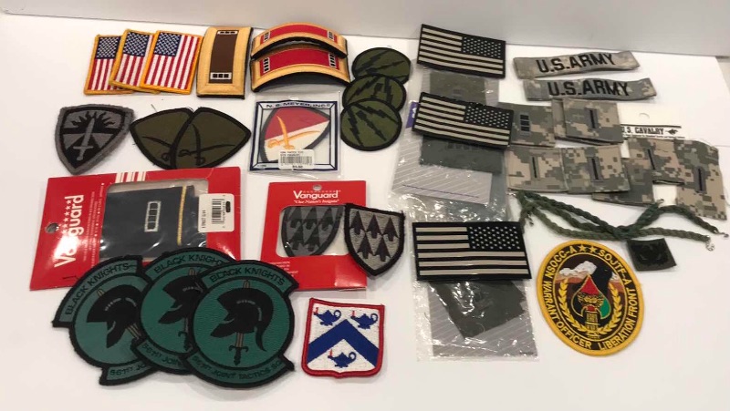 Photo 1 of USA ARMY OFFICIAL PATCHES - SOME NIP 