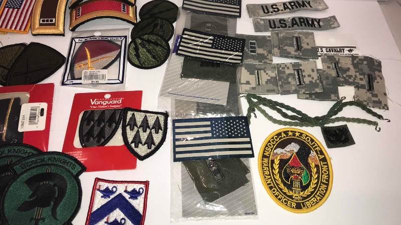 Photo 2 of USA ARMY OFFICIAL PATCHES - SOME NIP 