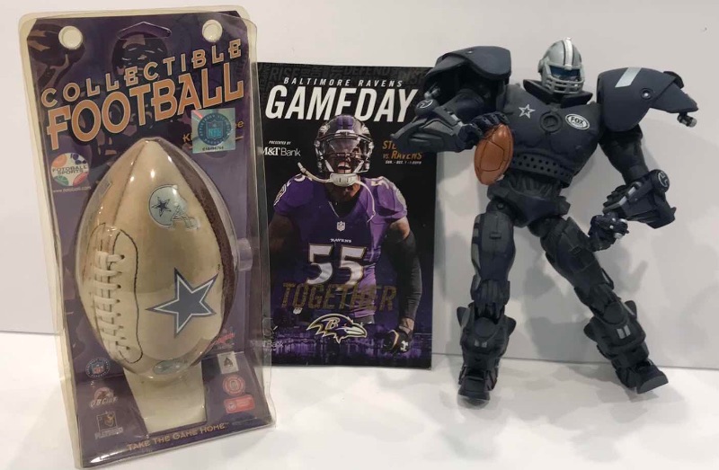 Photo 1 of COWBOYS COLLECTABLE FOOTBALL NOS & MORE