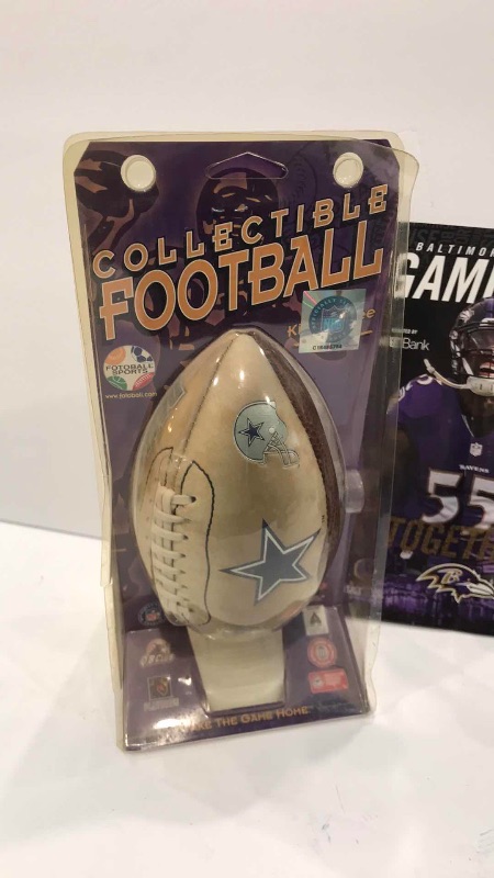 Photo 4 of COWBOYS COLLECTABLE FOOTBALL NOS & MORE