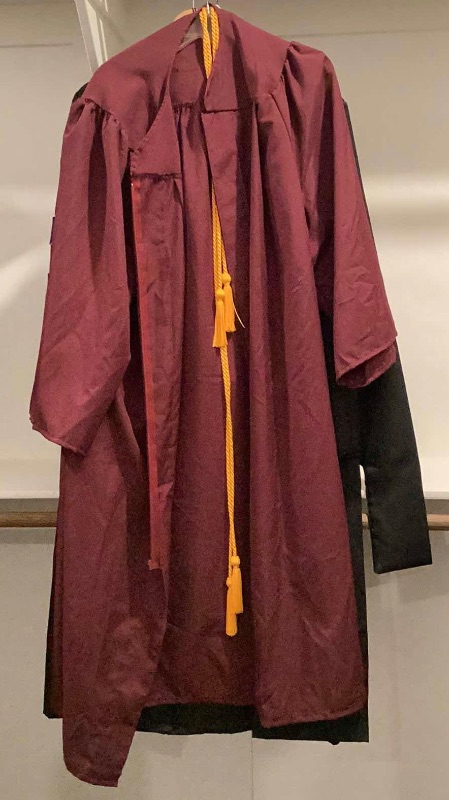 Photo 3 of GRADUATION GOWNS WITH TASSELS. INCLUDING BRANDS FROM BALFOUR AND JOSTENS, SIZE 5’7” - 5’9”. ALL IN GREAT CONDITION.