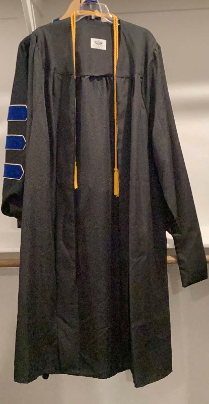 Photo 2 of GRADUATION GOWNS WITH TASSELS. INCLUDING BRANDS FROM BALFOUR AND JOSTENS, SIZE 5’7” - 5’9”. ALL IN GREAT CONDITION.