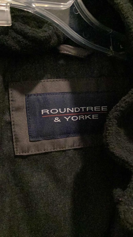 Photo 2 of ROUNDTREE AND YORKE JACKET WITH INSIDE AND OUT LININGS.