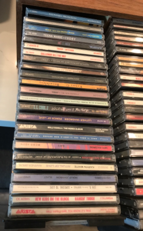 Photo 4 of VINTAGE 1985 ADD’N STAC CD CASE FULL OF CDS 
