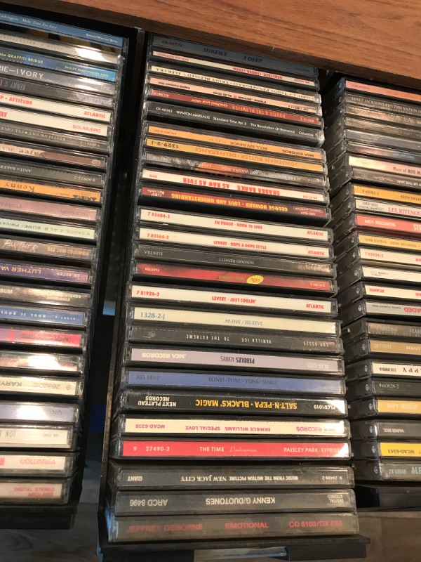 Photo 5 of VINTAGE 1985 ADD’N STAC CD CASE FULL OF CDS 