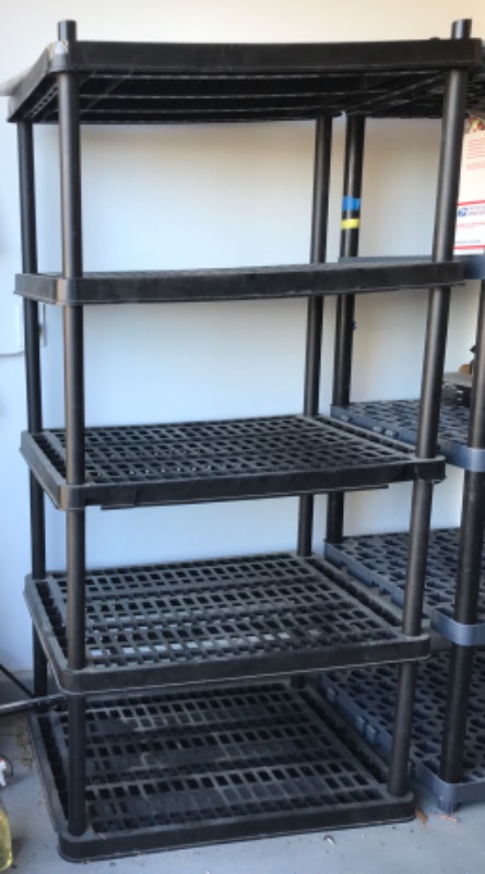 Photo 1 of 3 ADJUSTABLE SHELVING UNITS FOR GARAGE