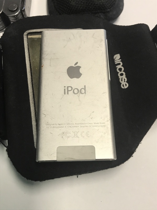 Photo 3 of OUTDOOR ESSENTIALS APPLE IPOD , MULTITOOL AND POCKET KNIFE
