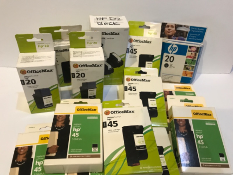 Photo 3 of OFFICE MAX 20 & 45 INK CARTRIDGES