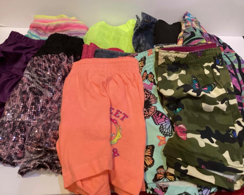 Photo 2 of GIRLS CLOTHES & DANCE WEAR SKIRTS AND SHORTS SIZE 8-10