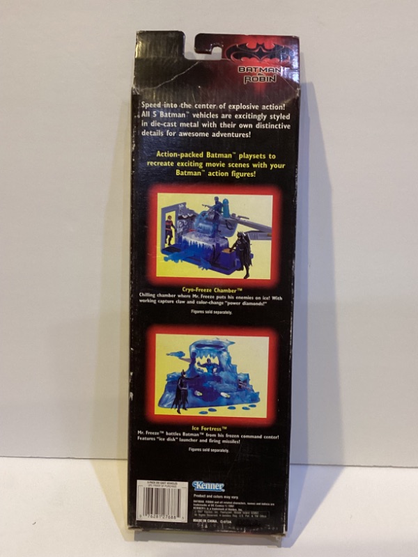 Photo 2 of KENNER BATMAN & ROBIN DIECAST VEHICLE TOY SET