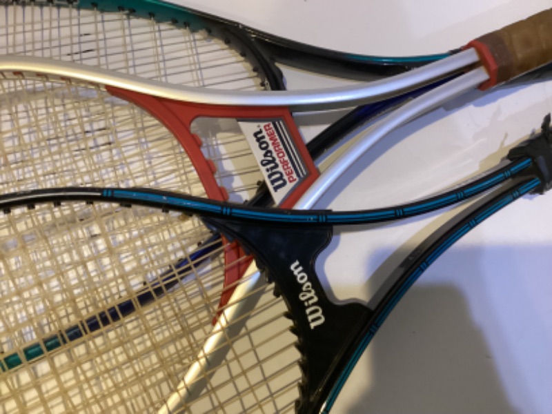 Photo 2 of COLLECTION OF TENNIS RACKETS WILSON AND MORE