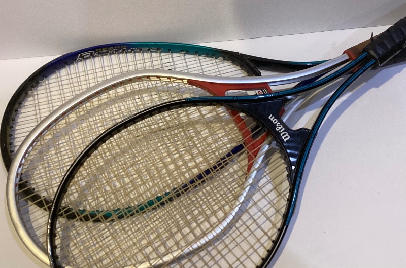 Photo 3 of COLLECTION OF TENNIS RACKETS WILSON AND MORE