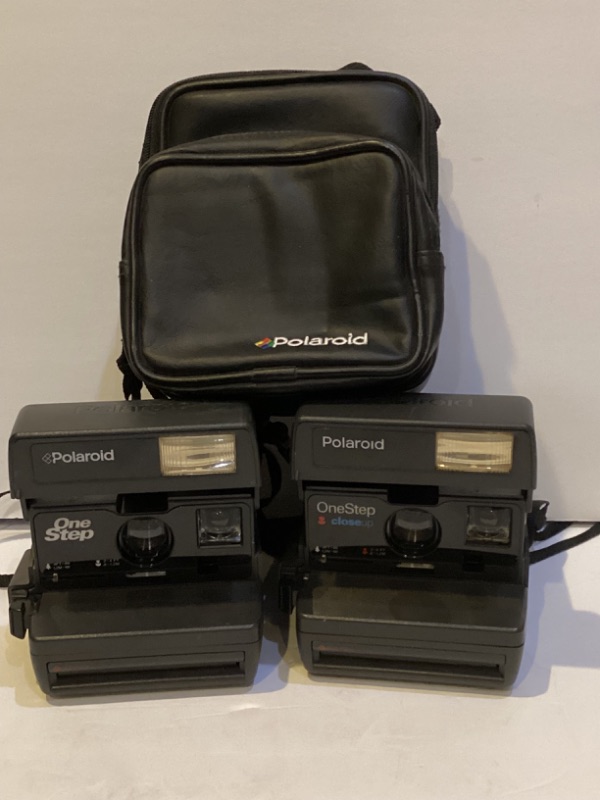 Photo 1 of POLAROID ONESTEP &ONESTEP CLOSE UP CAMERAS WITH CASE