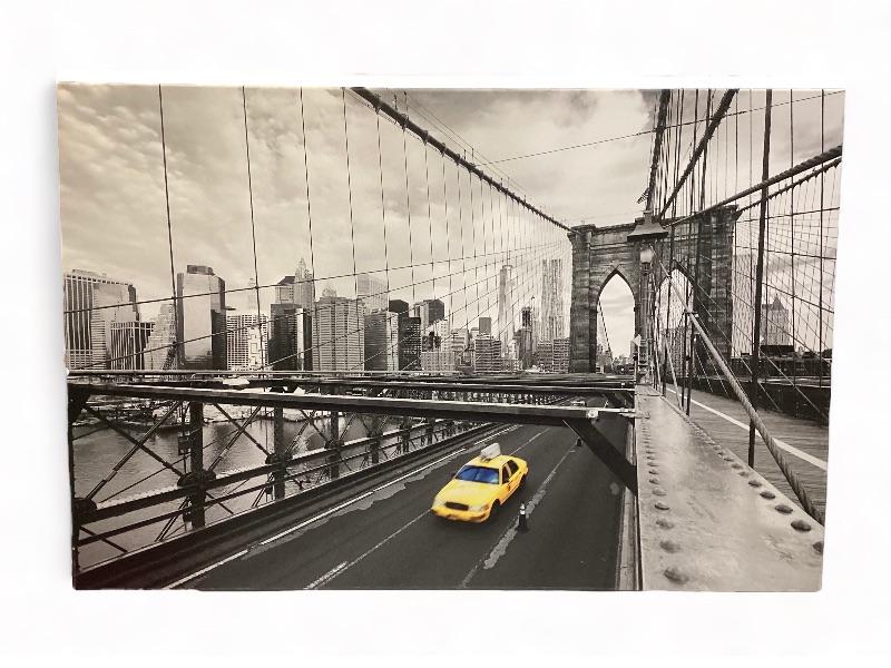 Photo 1 of NEW YORK CITYSCAPE PRINT ON CANVAS 36”x 24”