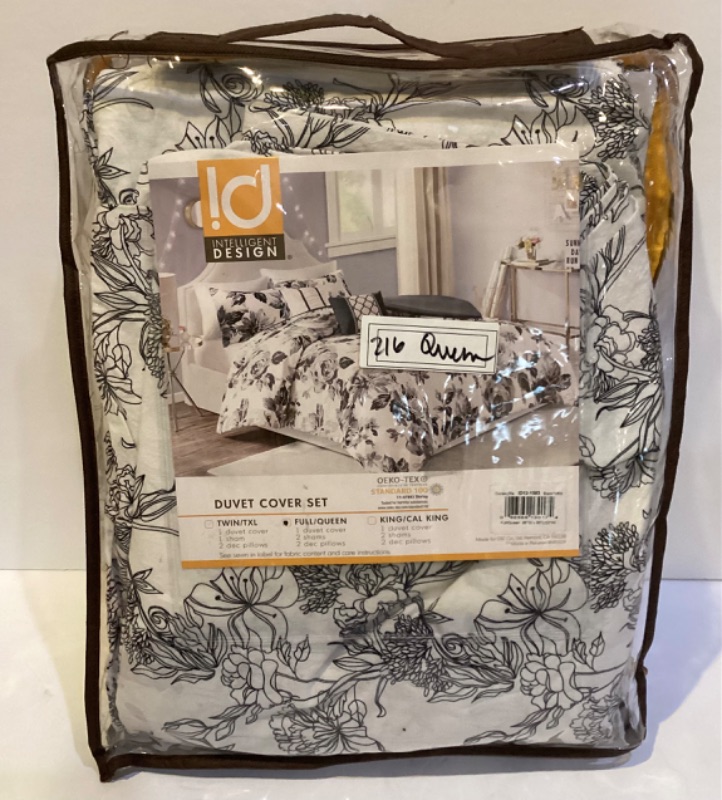 Photo 1 of INTELLIGENT DESIGN DUVET COVER SET SIZE FULL/QUEEN NIB