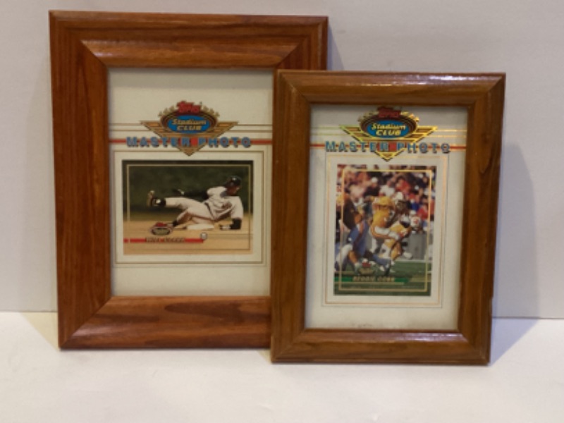 Photo 4 of TOPPS STADIUM CLUB MASTER PHOTOS FRAMED CARDS