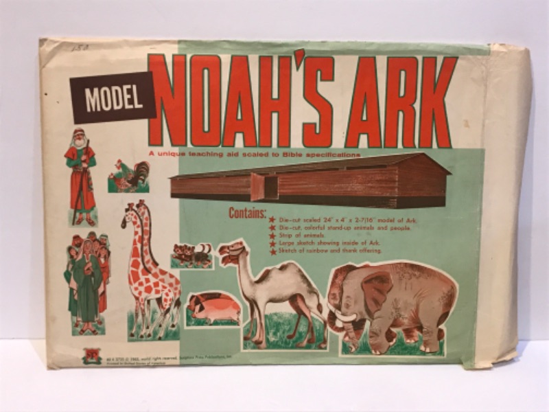 Photo 1 of NOAHS ARK MODEL SET FROM 1963