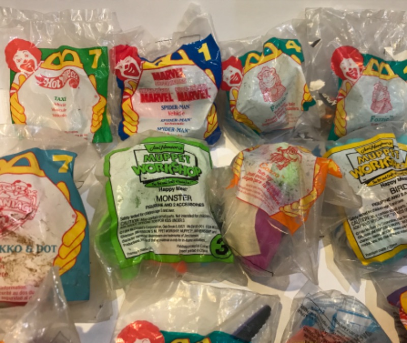Photo 2 of VINTAGE MCDONALDS HAPPY MEAL TOYS