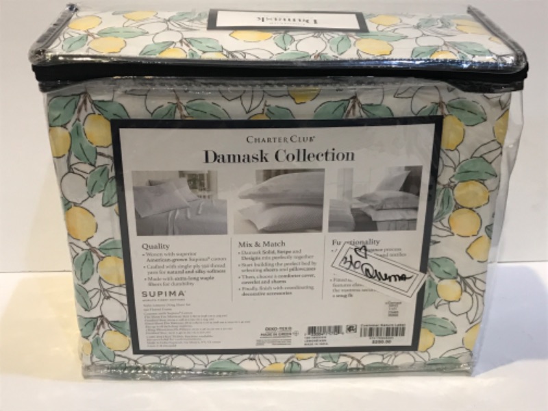 Photo 2 of DAMASK DESIGNS 550  THREAD COUNT SHEET SET SIZE KING