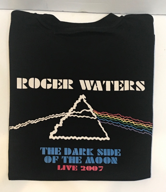 Photo 1 of LIMITED- ROGER WATERS THE DARK SIDE OF THE MOON LIVE 2007 - UPSTAGING INC CREW ONLY T-SHIRTS SIZE XL