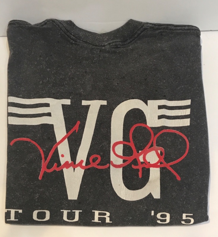 Photo 1 of LIMITED- THE WHO THE KIDS ARE ALRIGHT TOUR 1989 - UPSTAGING INC CREW ONLY T-SHIRT SIZE XL