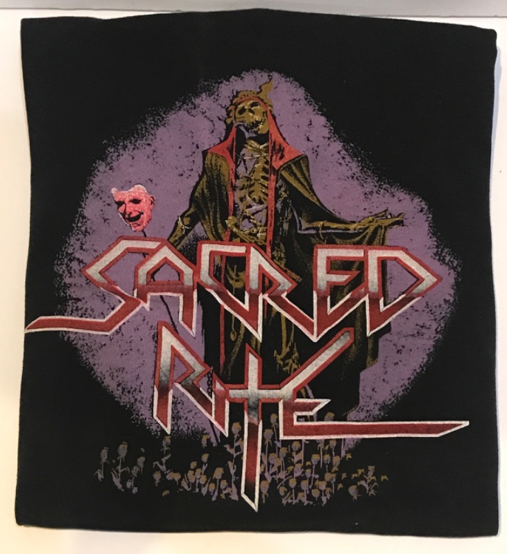 Photo 1 of SACRED RITE IS NOTHING SACRED CONCERT T-SHIRT SIZE M/L