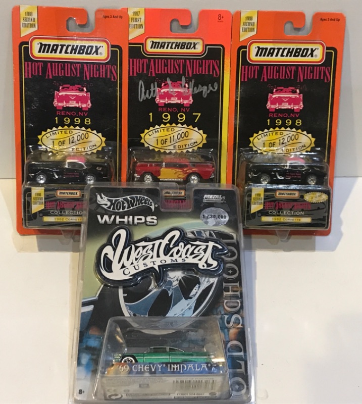 Photo 1 of MATCHBOX HOT AUGUST NIGHTS LIMITED EDITION COLLECTOR CARS AND MORE