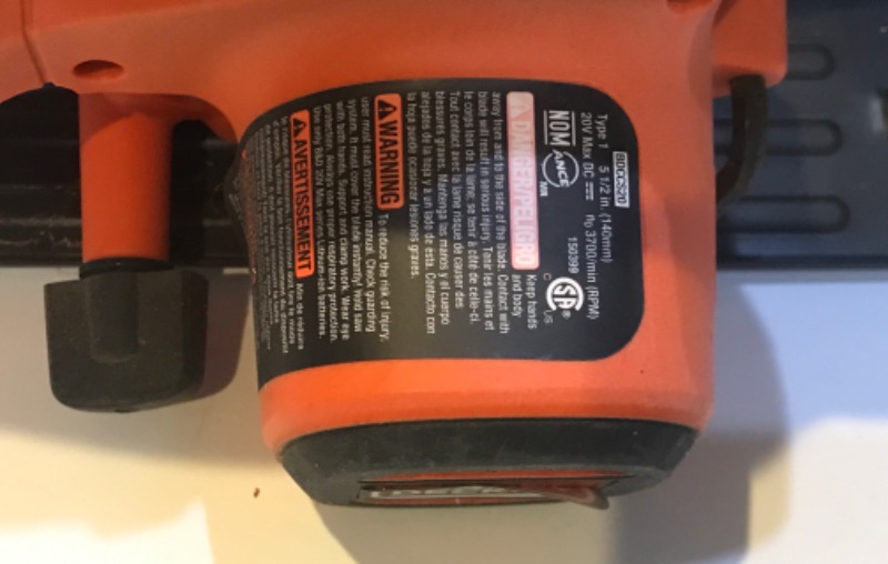 Photo 2 of BLACK AND DECKER SAW AND DRILL