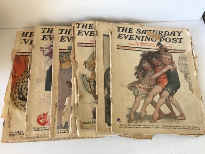 Photo 1 of ANTIQUE THE SATURDAY EVENING POST MAGAZINES AND MORE
