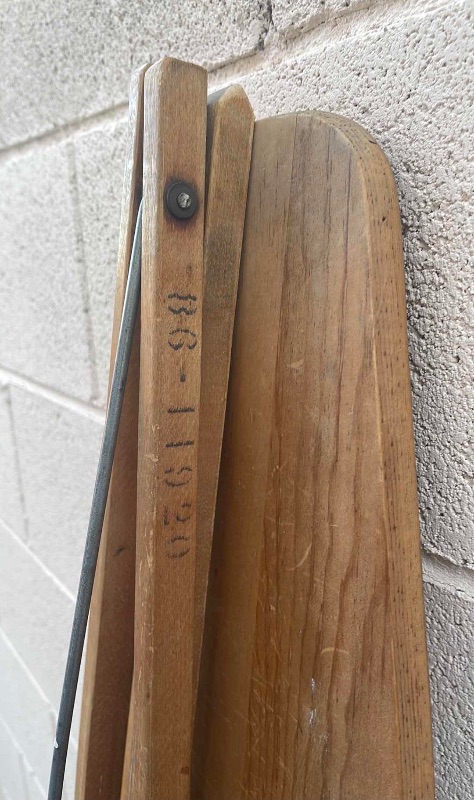 Photo 1 of ANTIQUE IRONING BOARD 