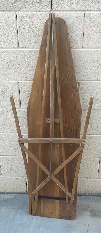 Photo 5 of ANTIQUE IRONING BOARD 