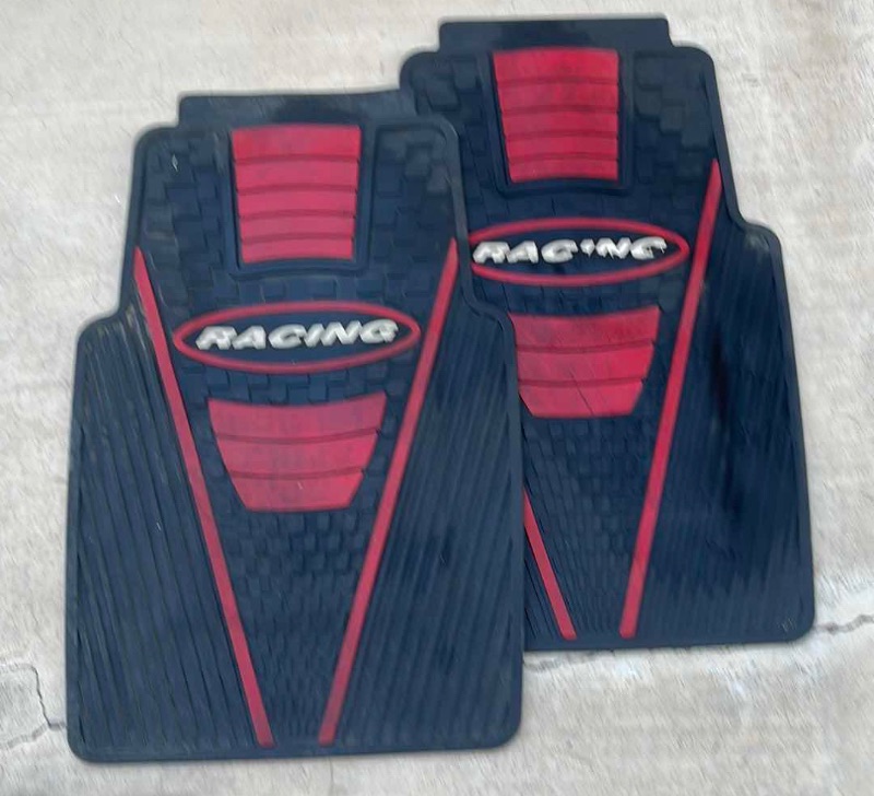 Photo 1 of VINTAGE RACING CAR FLOOR MATS