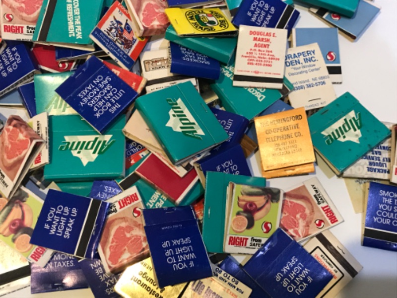 Photo 2 of COLLECTION OF VINTAGE MATCHBOOKS