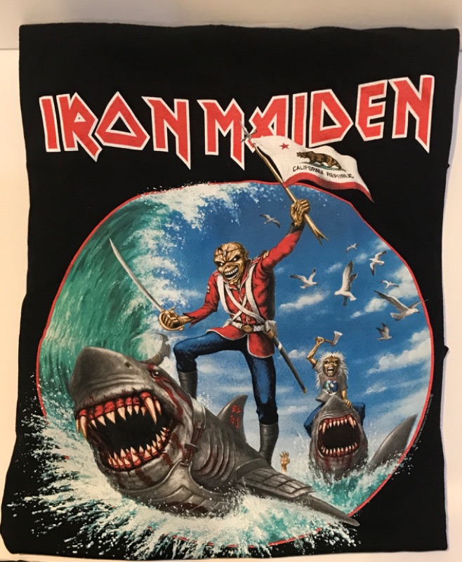 Photo 2 of IRON MAIDEN CONCERT T-SHIRT “LEGACY OF THE BEAST TOUR” 2022