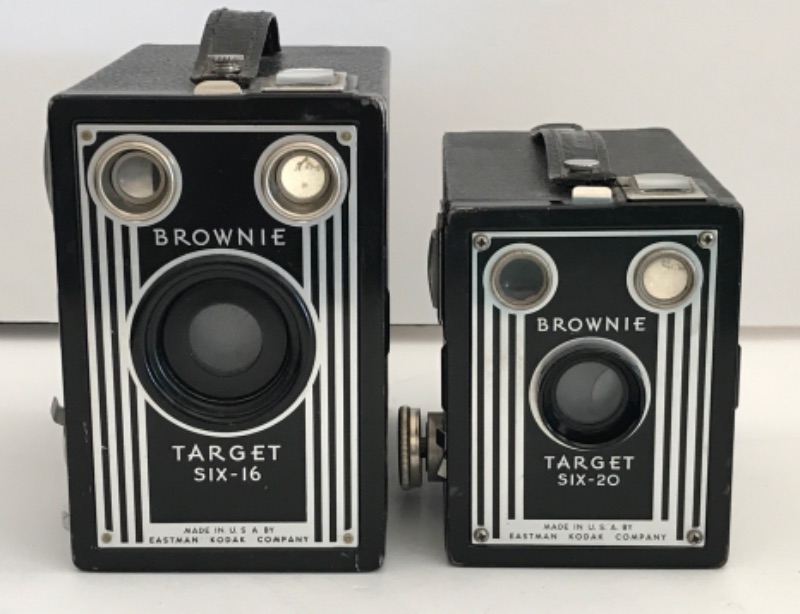 Photo 1 of BROWNIE TARGET SIX-16 & TARGET SIX-20 MADE IN USA BY EASTMAN KODAK COMPANY