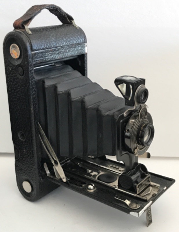 Photo 2 of ANTIQUE KODAK AUTOGRAPHIC KODAK JR NO 1A FOLDING CAMERA C.1920S