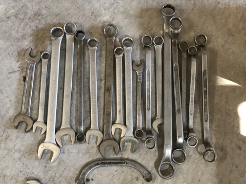 Photo 3 of LARGE COLLECTION OF WRENCHES