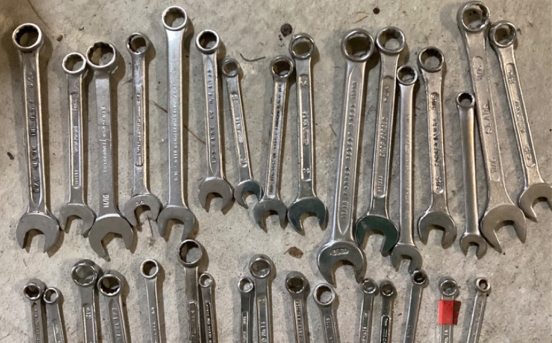 Photo 2 of LARGE COLLECTION OF WRENCHES