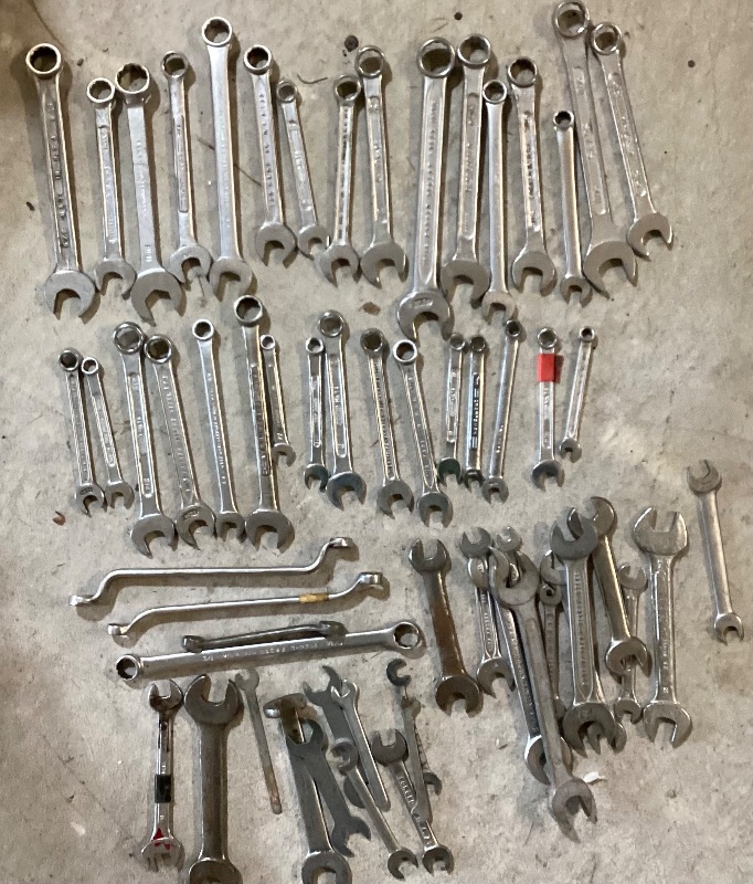 Photo 1 of LARGE COLLECTION OF WRENCHES