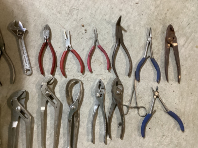 Photo 4 of PLIERS OF ALL SHAPES AND SIZES